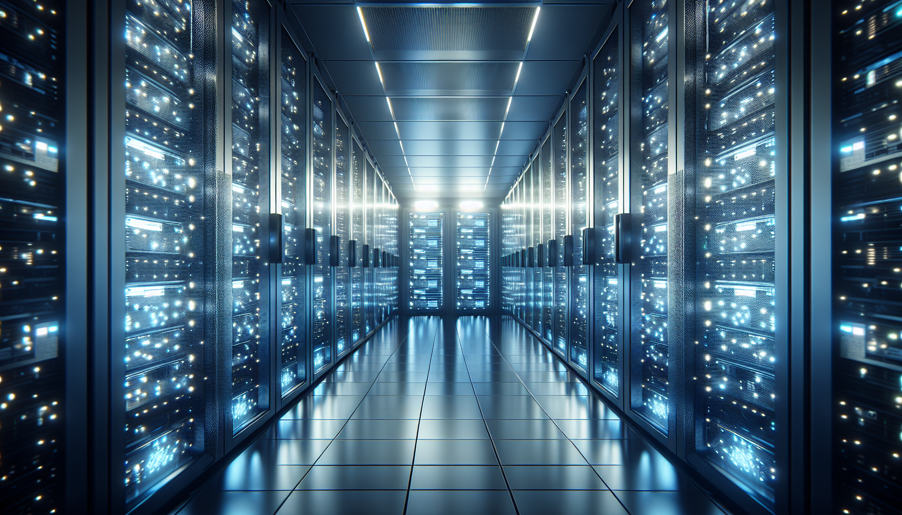 Centro de datos moderno que representa la protección de información personal en Bplay