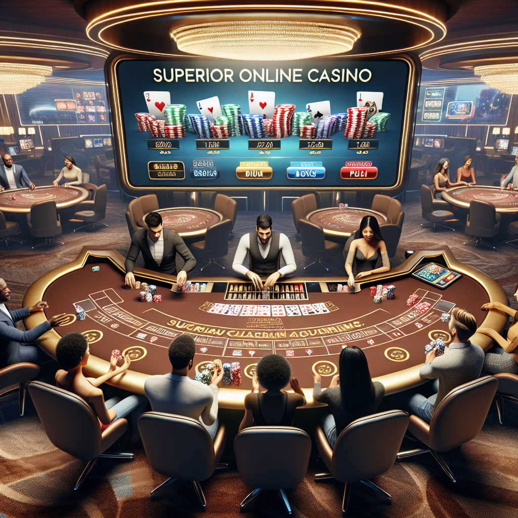 Mesa de blackjack en Fortune House Casino con fichas y cartas listas para jugar en línea.