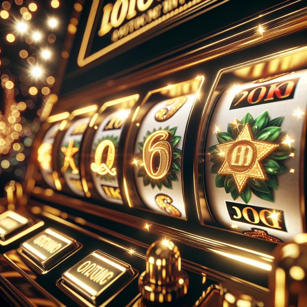 Carrete de Gold Party con símbolos dorados y efectos especiales únicos