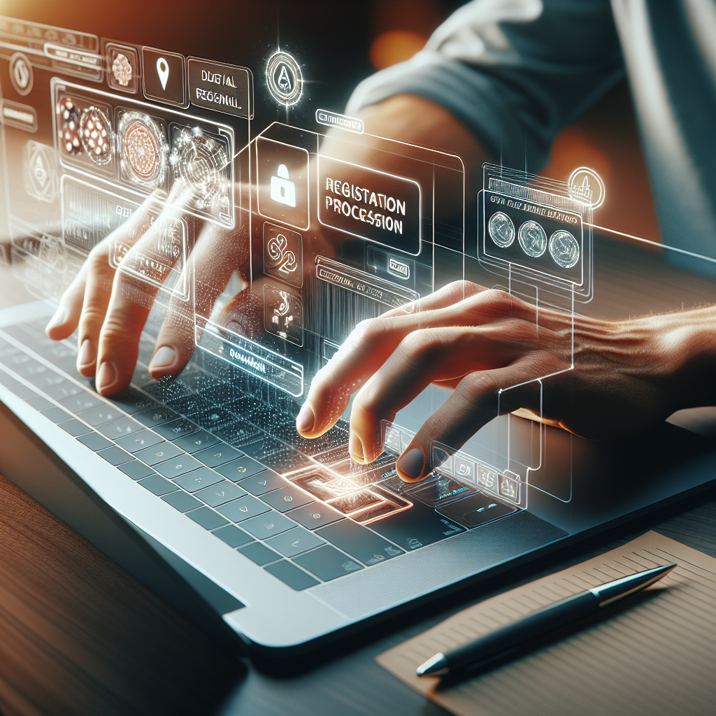 Proceso de registro en Bplay Casino, interfaz moderna y amigable para nuevos jugadores