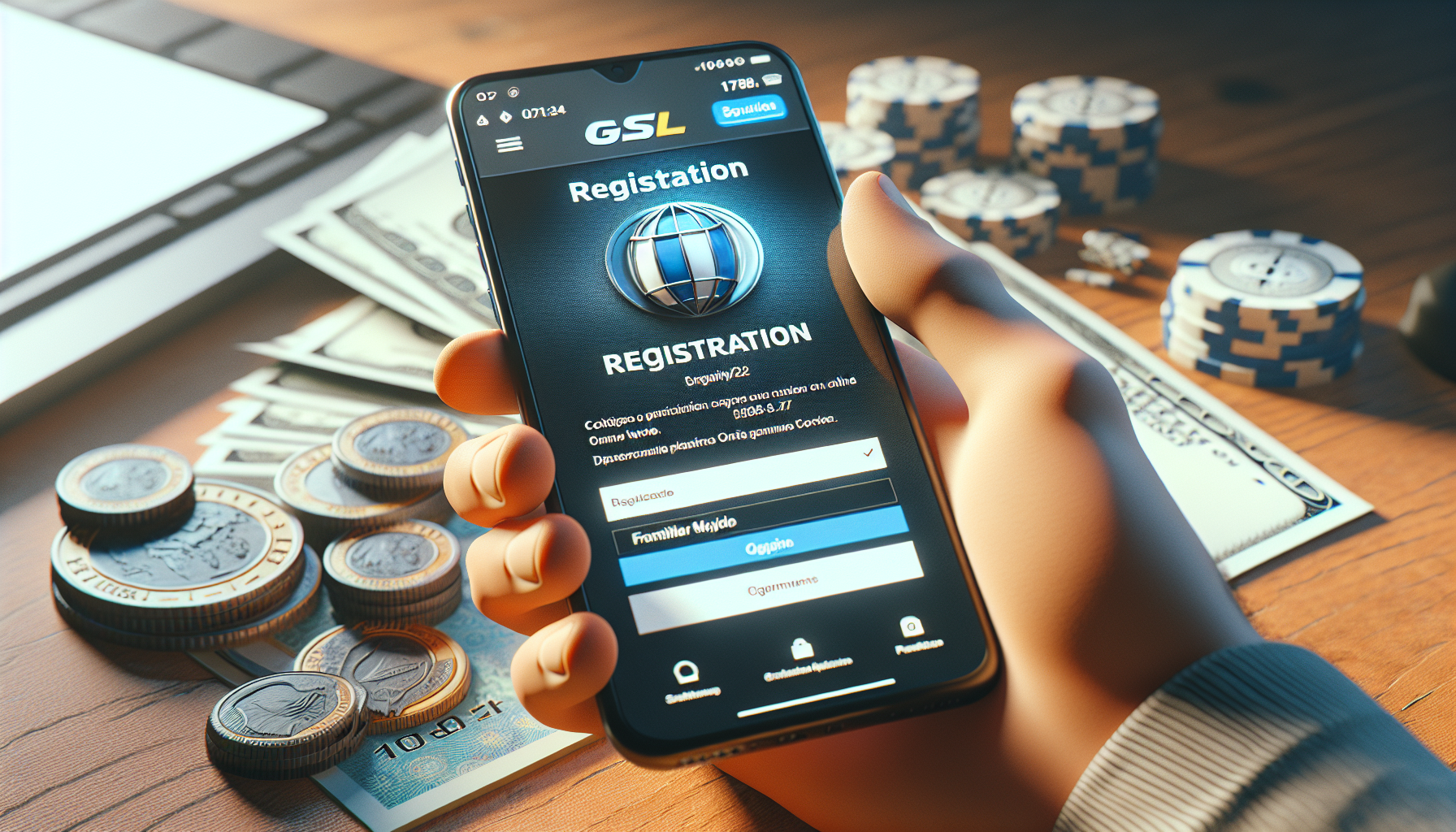 Registro seguro en la plataforma Bplay desde smartphone